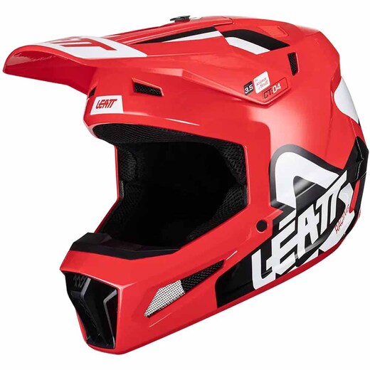 Мотошлем подростковый Leatt Moto 3.5 Junior Helmet (Red, L, 2024 (1024060681)) pitbikemarket.ru