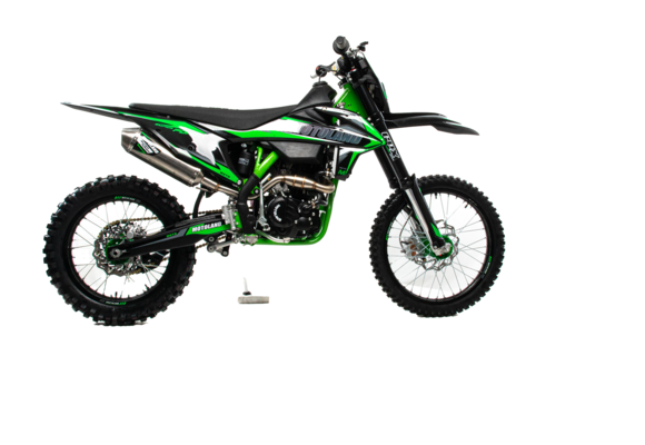 Мотоцикл Motoland FX 300 NC (ZS 182MN) зеленый pitbikemarket.ru