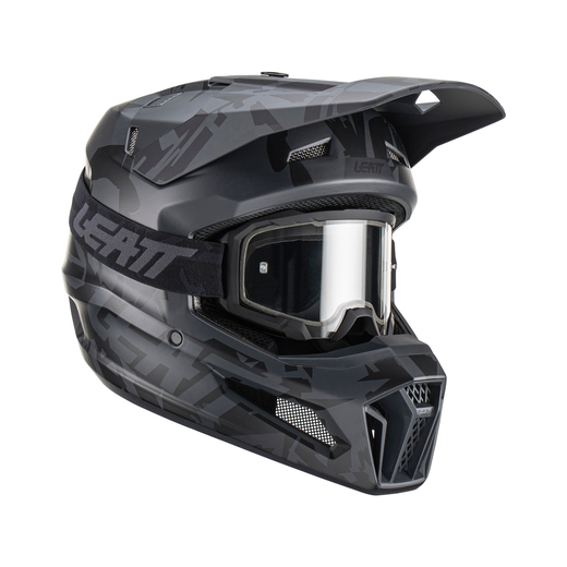 Мотошлем Leatt Moto 3.5 Helmet Kit (Stealth, XL, 2023 (1023011154)) pitbikemarket.ru