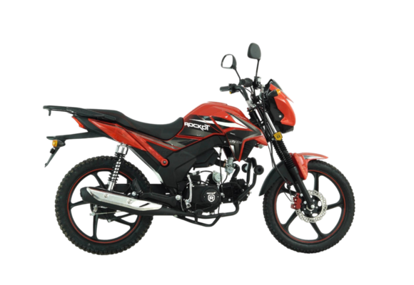 Мопед ROCKOT ALPHA CITY M-12 (красный глянцевый) pitbikemarket.ru