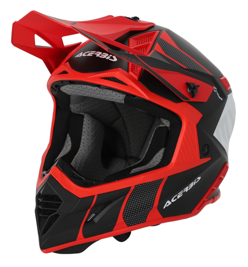 Шлем Acerbis X-TRACK 22-06 Black/Red M pitbikemarket.ru