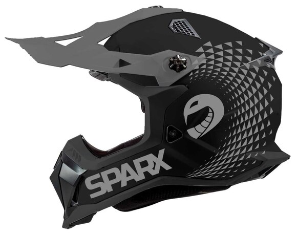 Шлем эндуро SPARX Raptor (JH-601) (черный матовый, S) pitbikemarket.ru