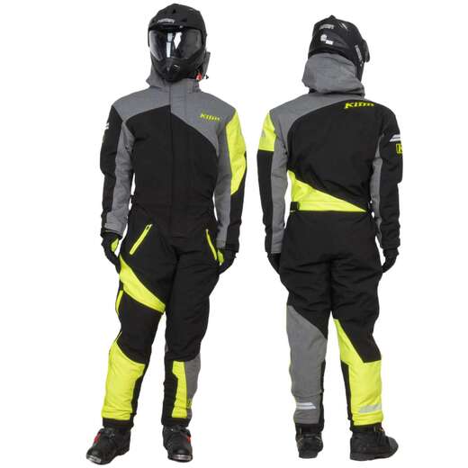 Комбинезон для снегохода KLIM RAILSLIDE (-5 С) №9 black-yellow (текстиль) (M) pitbikemarket.ru