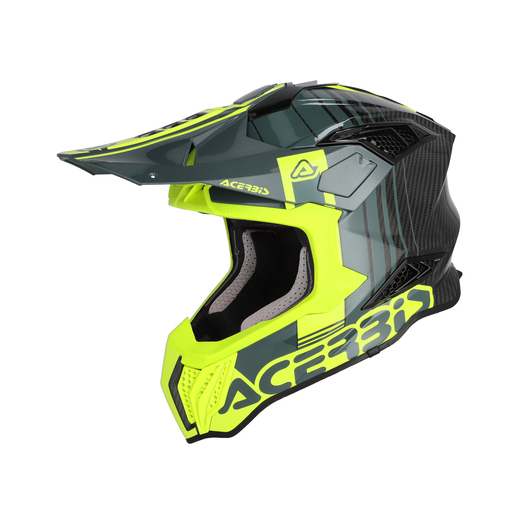 Шлем Acerbis AIRSTRIKE-C Black/Fluo Yellow, M pitbikemarket.ru