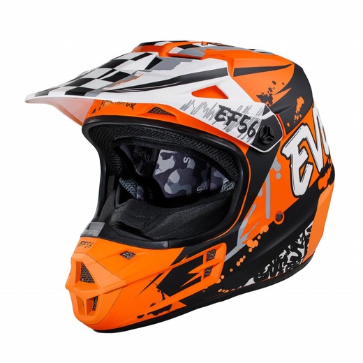 Шлем Base MX Оранжевый/Черный матовый ABC (L) pitbikemarket.ru